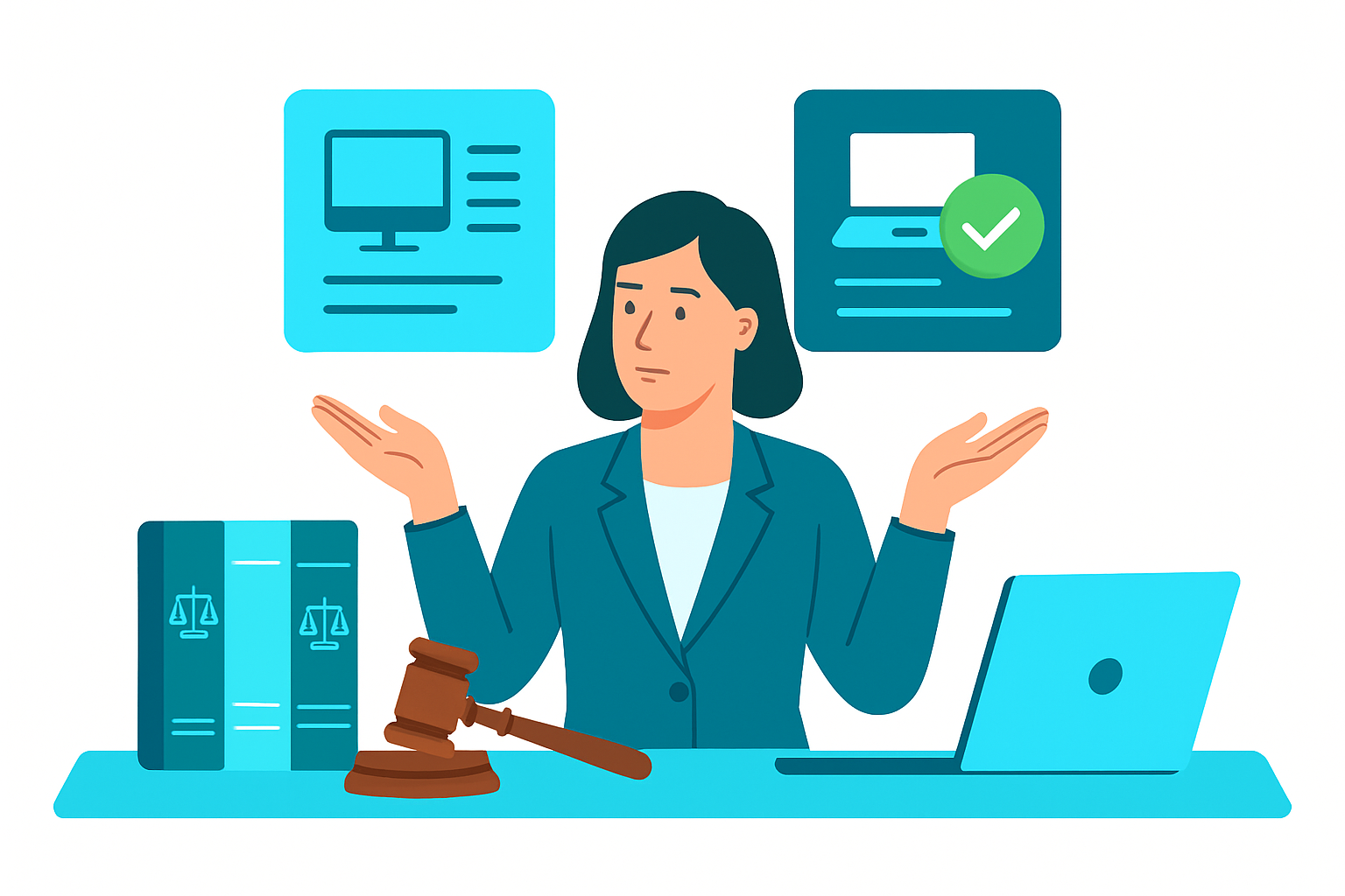Kansas City law firm office manager evaluating two managed IT providers