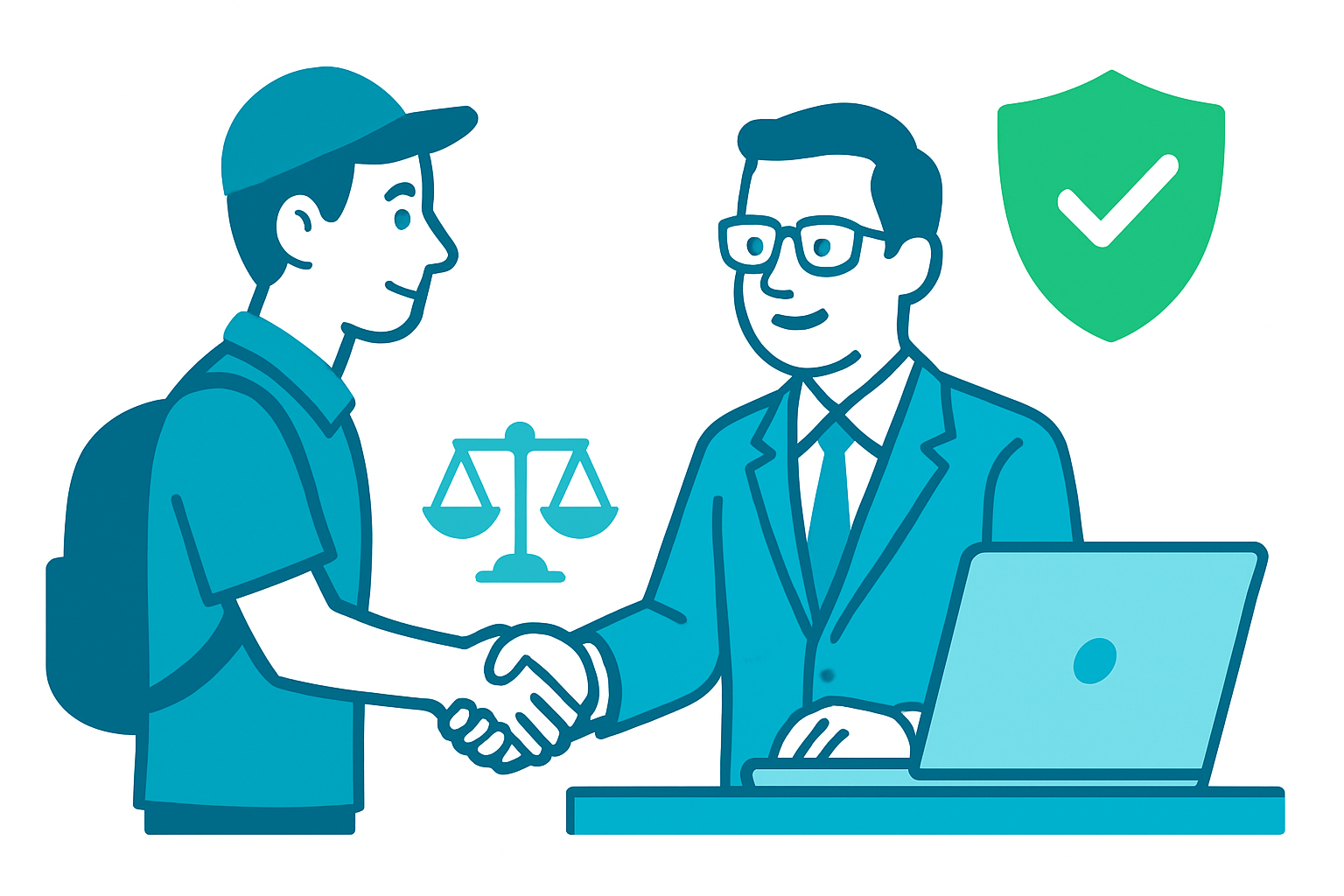 Local Kansas City IT support technician helping a law firm