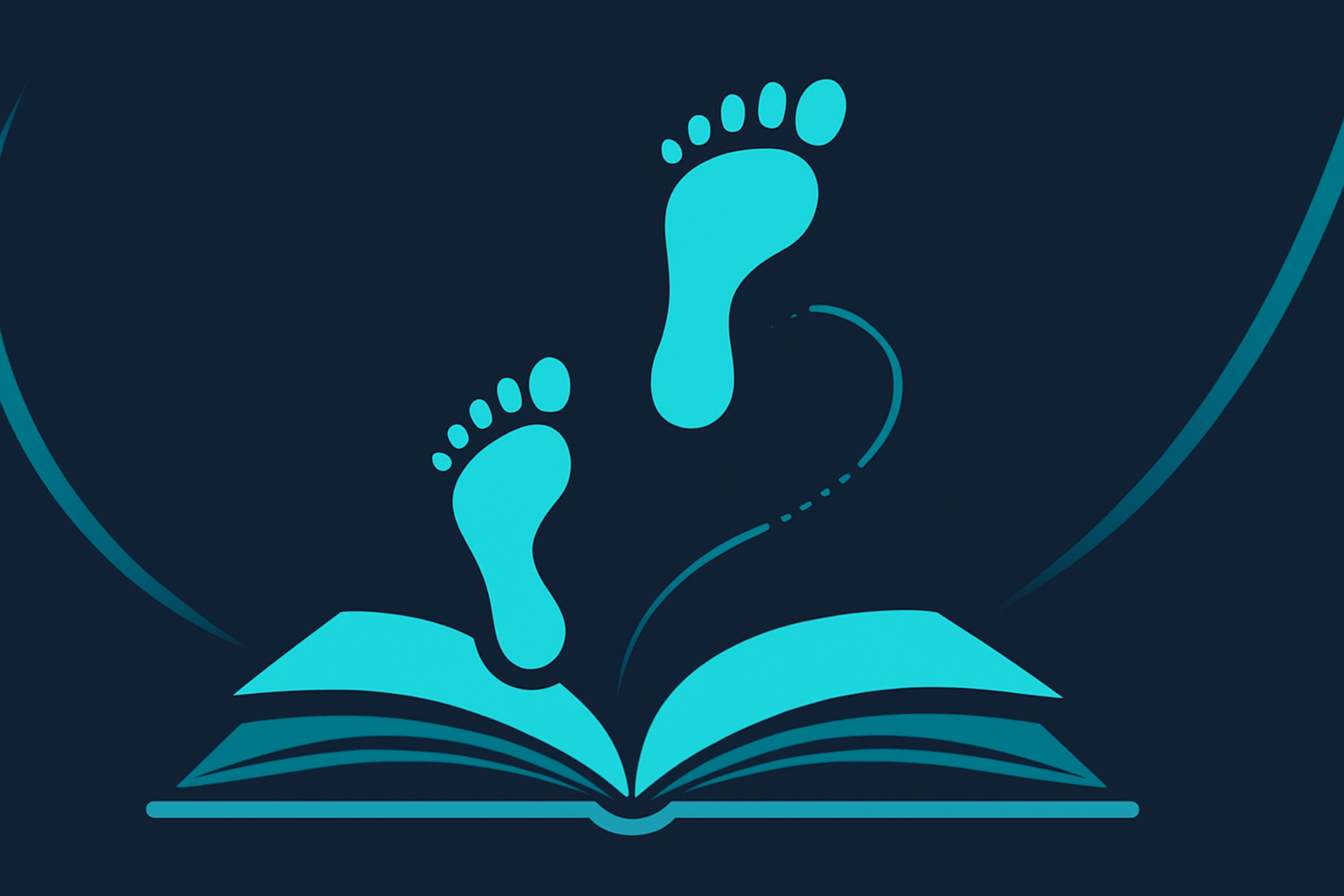 Leaping forward across an open book, illustrating Pat Phelan's entrepreneurial pivots